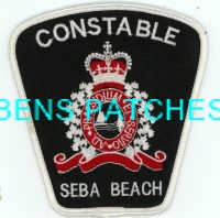 CANADA,ALBERTA,SEBA BEACH CONSTABLE 1